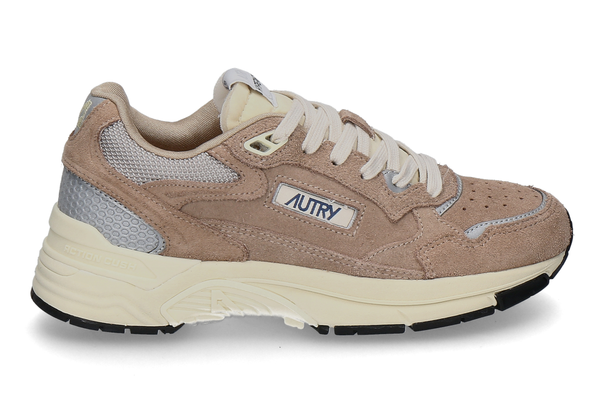 Autry women's- sneaker HYPERWAY VELOURS RF02- moonlight-silver/ light brown