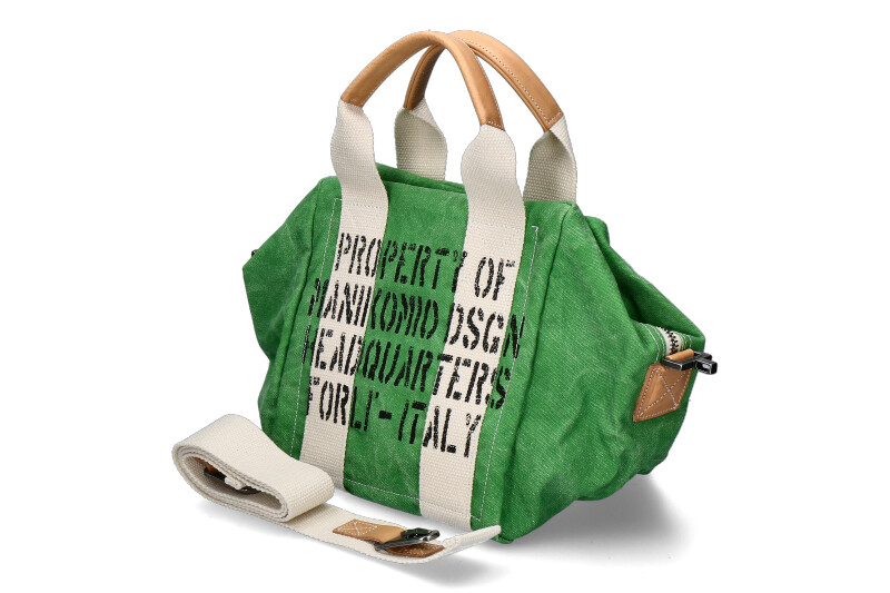 Manikomio Design bag LADY24 COTTON- olanda garden green