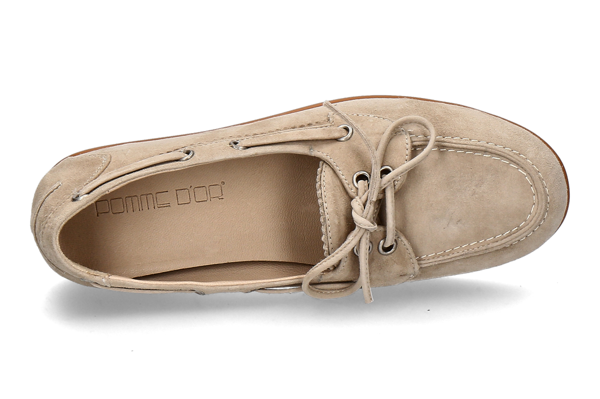 Pomme d-Or Bootsschuh MARINA CAMOSCIO- soft mocha_242400137_4