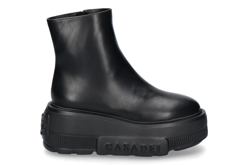 Casadei ankle boots lined PELLAME LOVECALF NERO