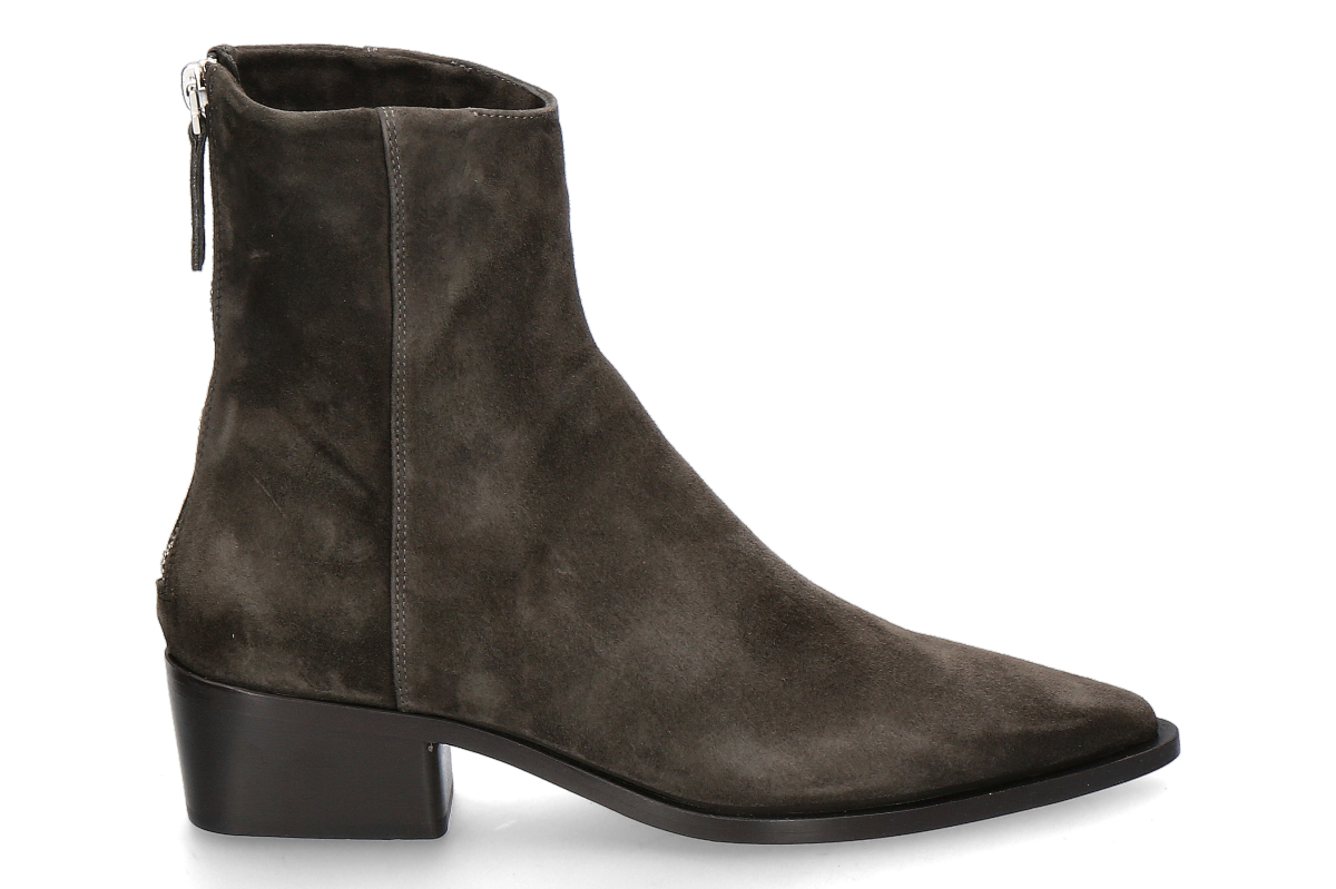Pomme d'Or ankle boots ELYSE CAMOSCIO- dusty brown