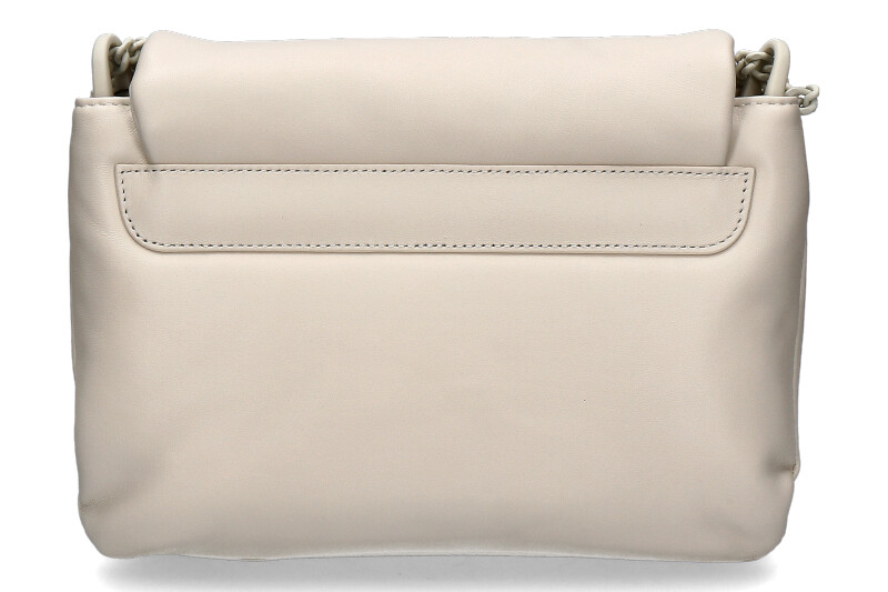 La Carrie shoulder bag DECCAN GISELLE LEATHER WHITE