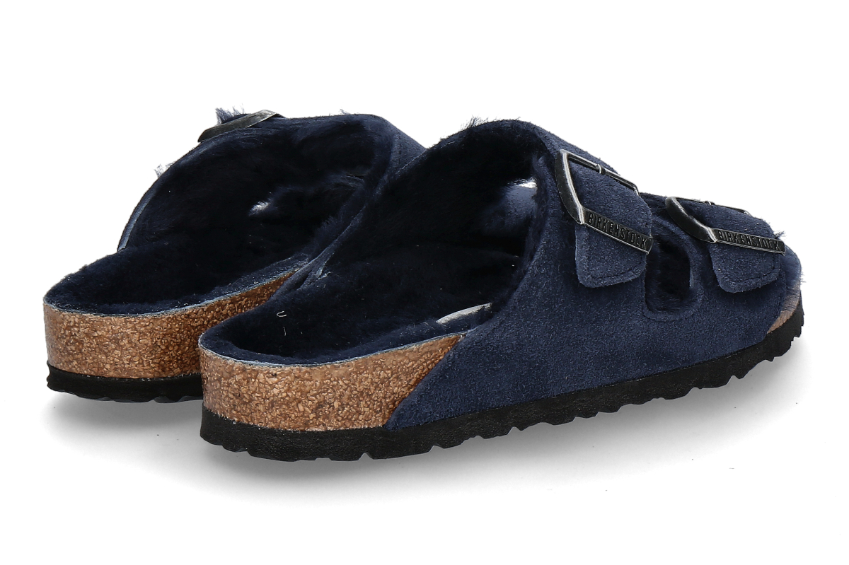 Birkenstock Pantolette gefüttert ARIZONA SCHMAL SUEDE- new navy_274800019_2
