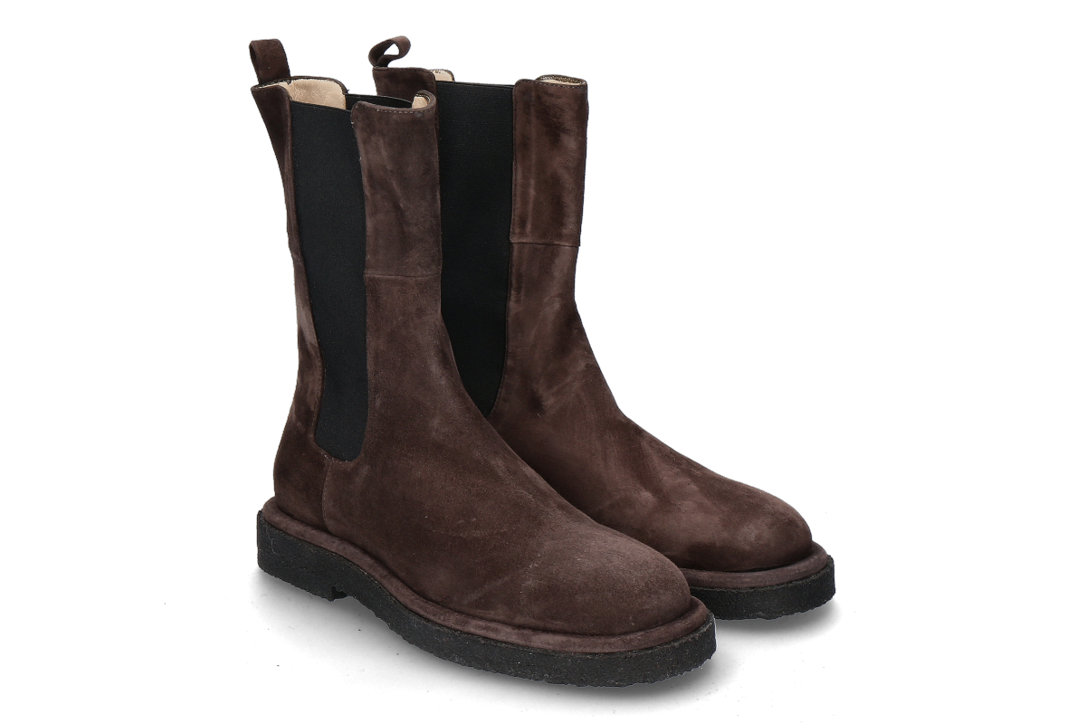 Pomme d'Or Stiefelette CAROLEE REVERSE PARA- coffee/ dunkelbraun