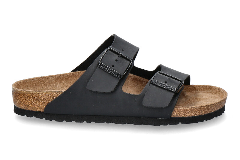 Birkenstock mule ARIZONA NORMAL BIRKO-FLOR SCHWARZ