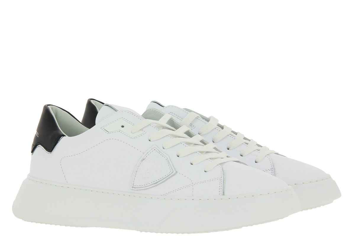 Philippe-Model-Sneaker-BTLU-V007-Blanc-Noir-0002