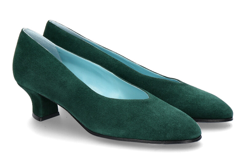 Thierry Rabotin pumps ROSE CAMOSCIO MOSS GREEN