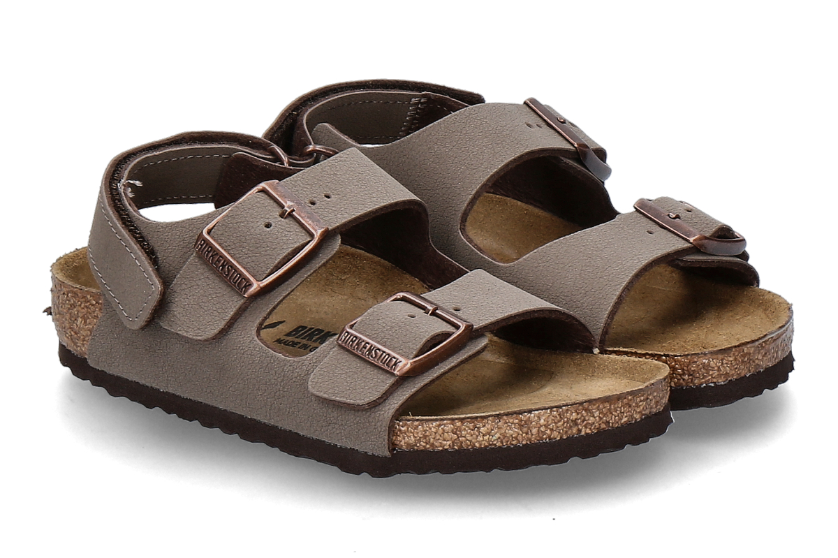 Birkenstock kids- sandal MILANO BIRKO-FLOR NARROW- mocca/ brown