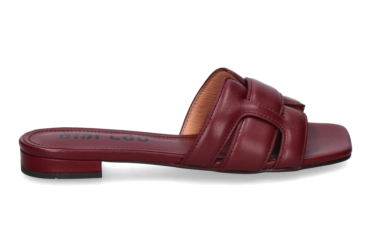 Bibi Lou Mules HOLLY- burgundy