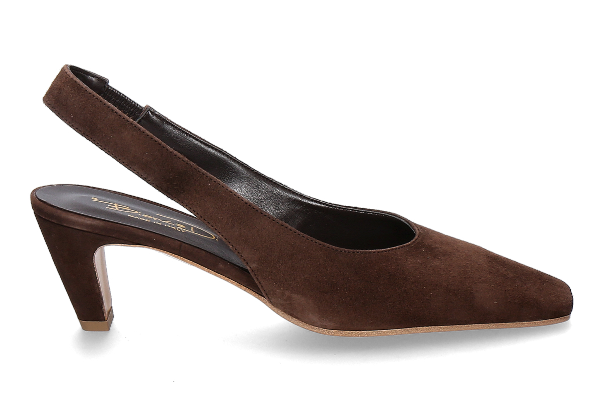 Bianca Di Slingpumps 471 CAMOSCIO- td moro/ dunkelbraun