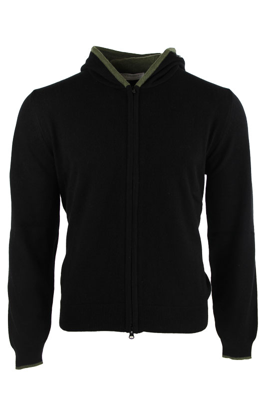 Vadrony jacket GIACCA CACHEMIRE BLACK