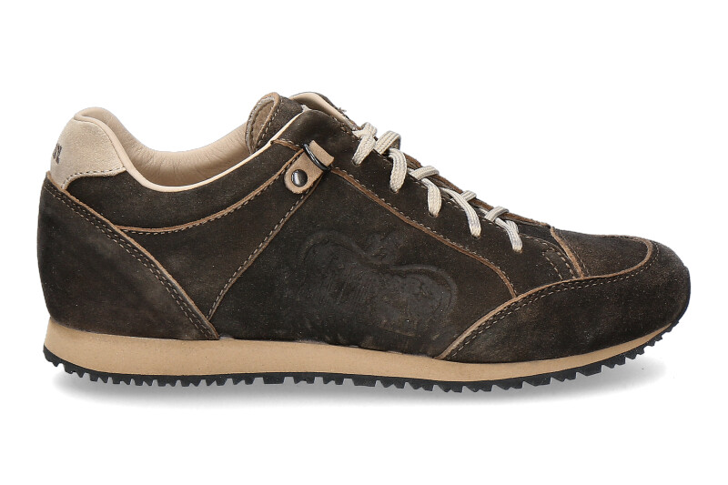 Meindl sneaker BELLEVILLE ANTIKBRAUN VELOUR CAPRA