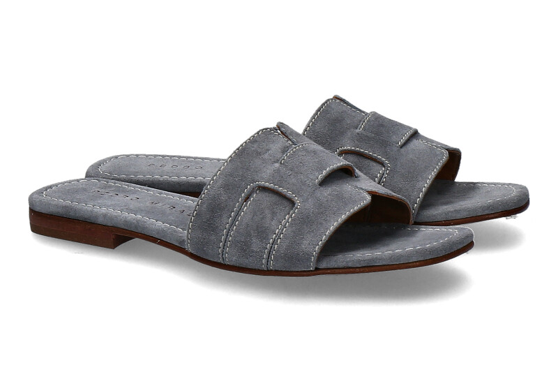 Pedro Miralles mules VELOUR SKY