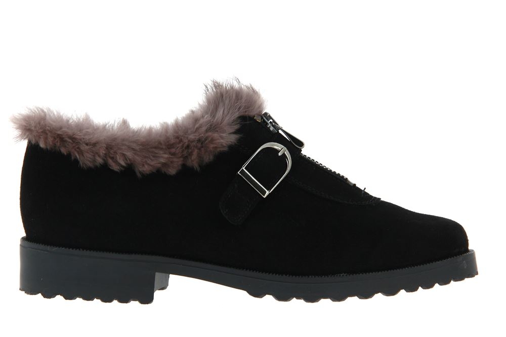 Brunate sneaker lined DANY CAMOSCIO NERO