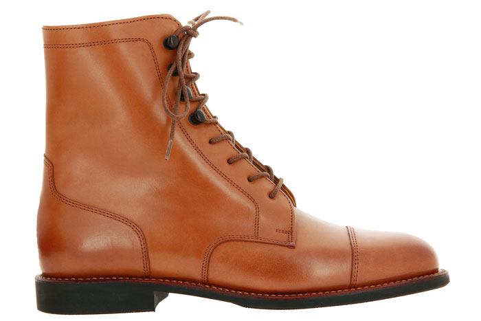 Ludwig Reiter lace-up ankle boots MARY POPPINS PATINA CALF COGNAC