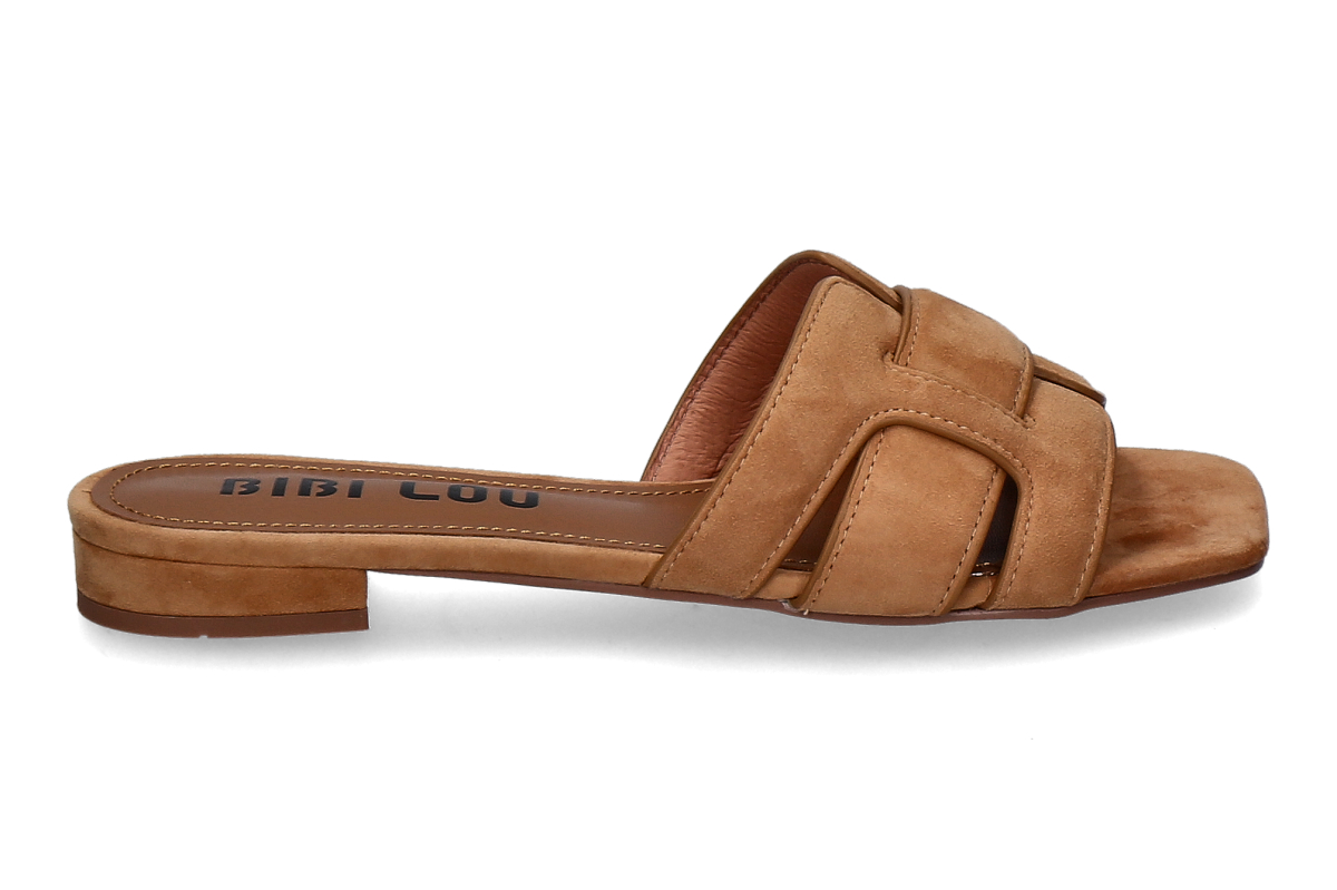 Bibi Lou Mules HOLLY- camel/ light brown