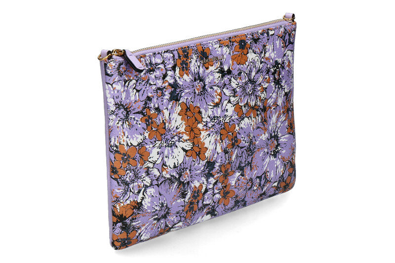 Coccinelle clutch BEST CROSSBODY MEDIUM LAVENDER FLOWER