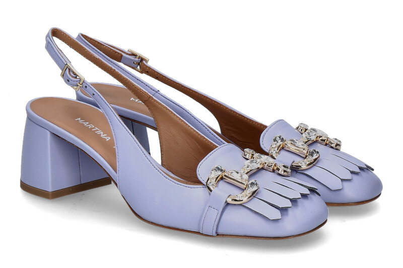 Martina T sling pumps L6002 NAPPA- lavander