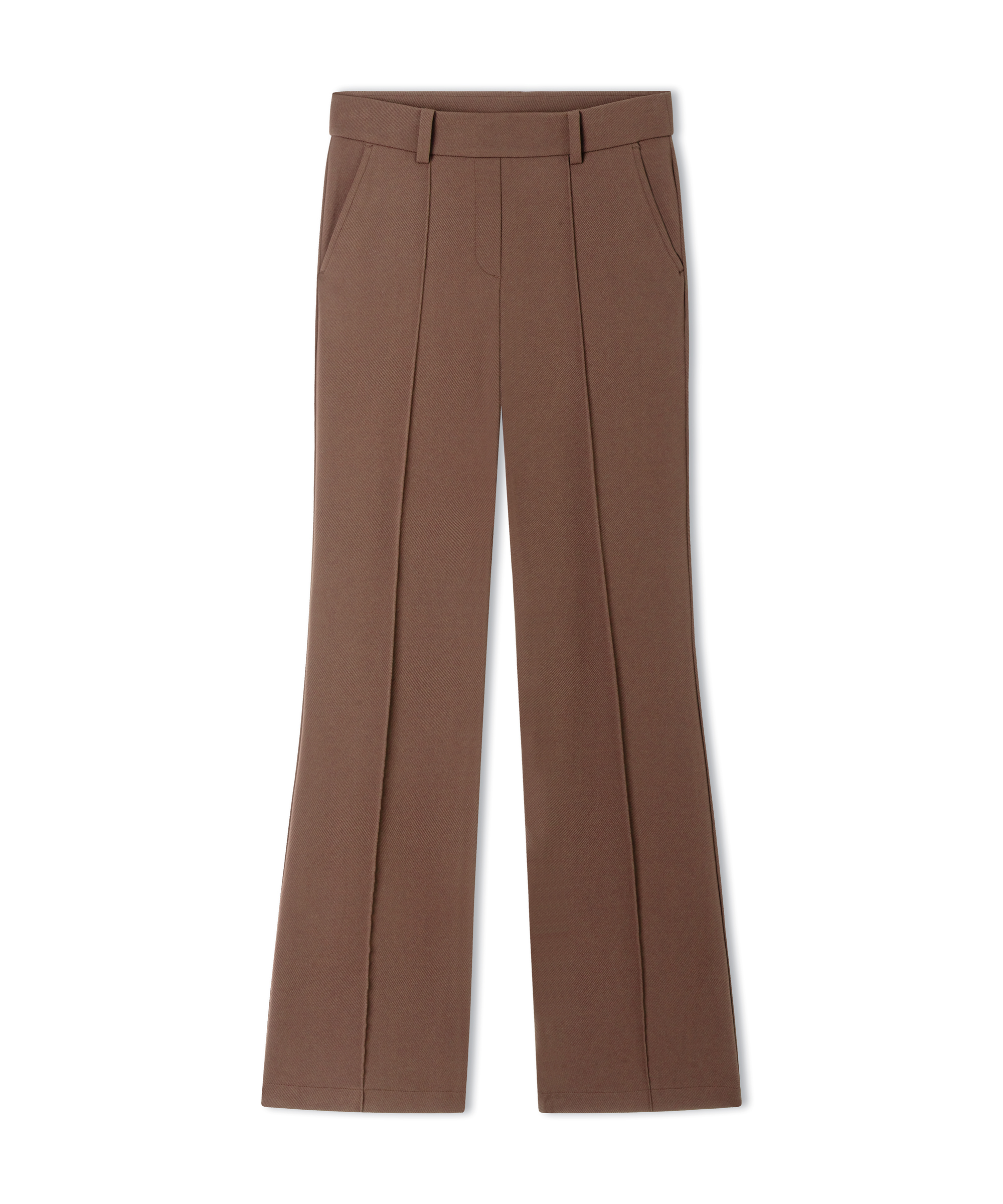 Cambio corduroy trousers AMELIE- coffee/dark brown