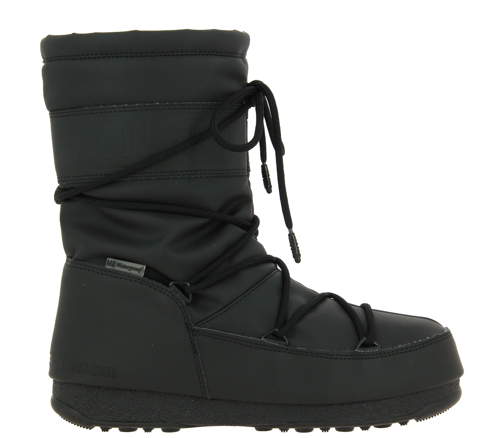 moon boots classic plus black