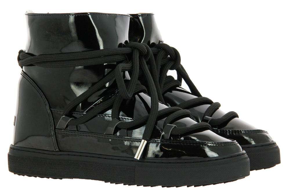 INUIKII sneaker boots lined RAIN BLACK