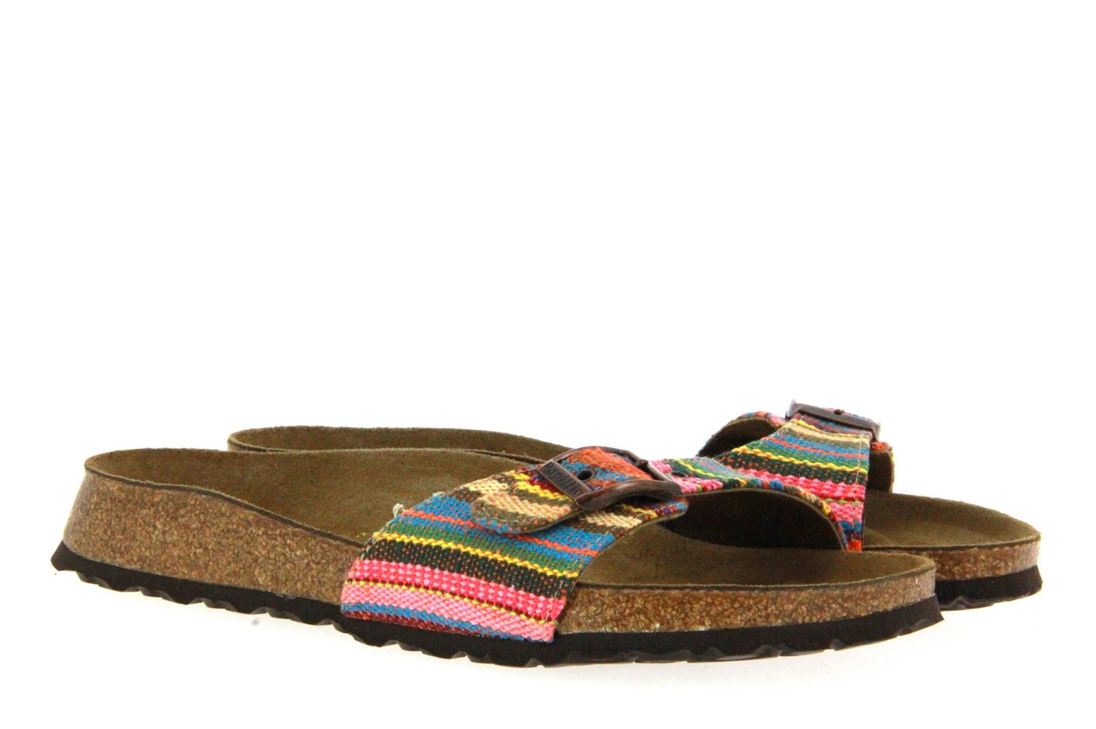 by Birkenstock mules MADRID SCHMAL BOHEMIAN STRIPES PINK