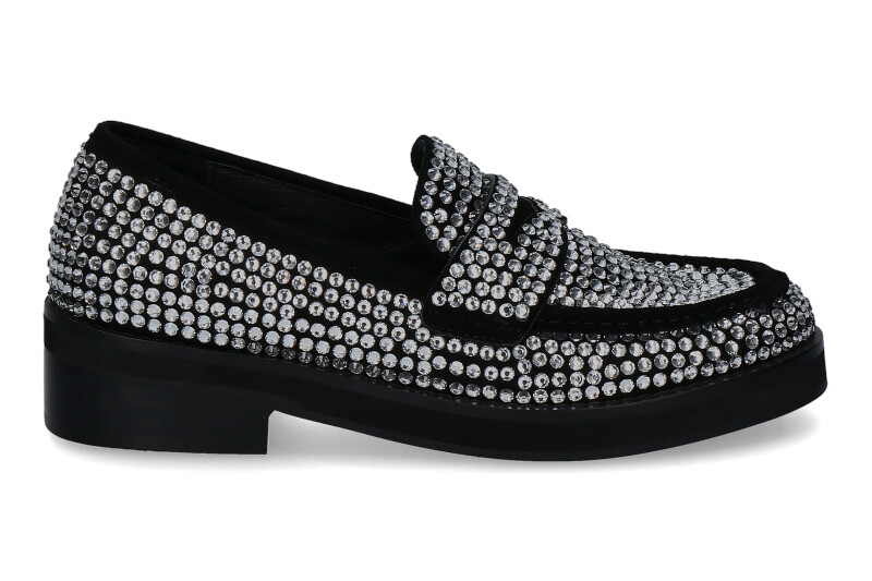 Bibi Lou loafer JAYA STRASS- schwarz