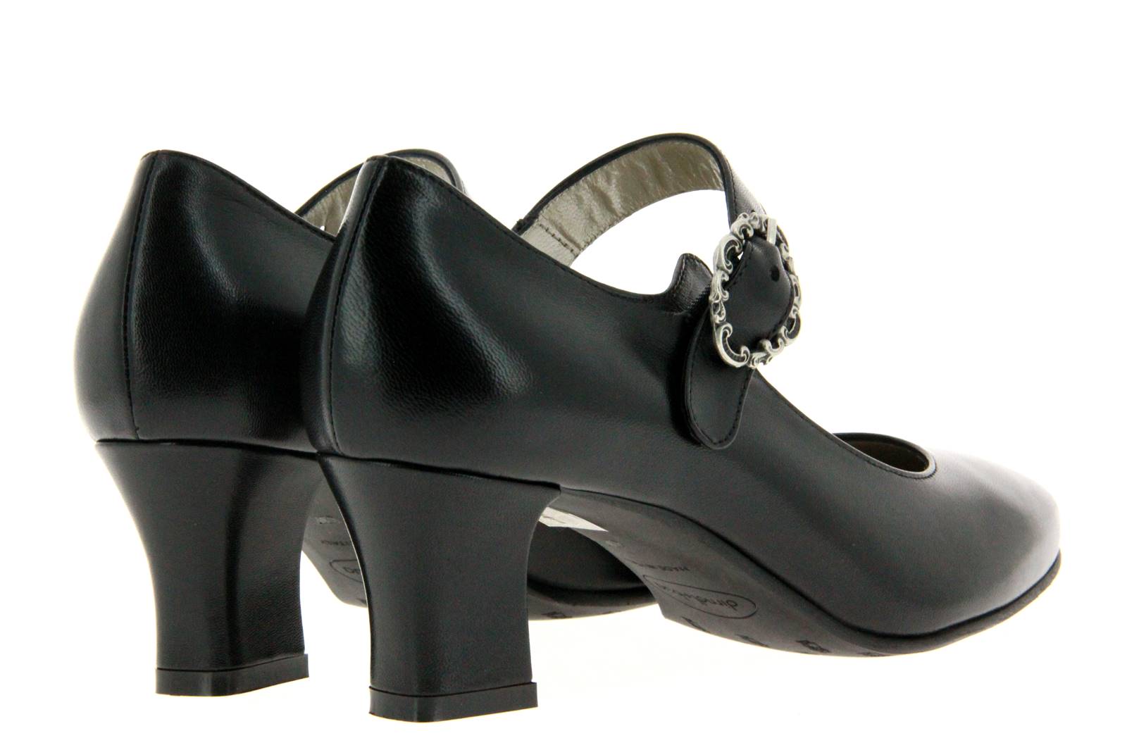dirndl + bua Spangenpumps ZIEGENNAPPA SCHWARZ (37½) dirndl + bua Spangenpumps ZIEGENNAPPA SCHWARZ (37½)