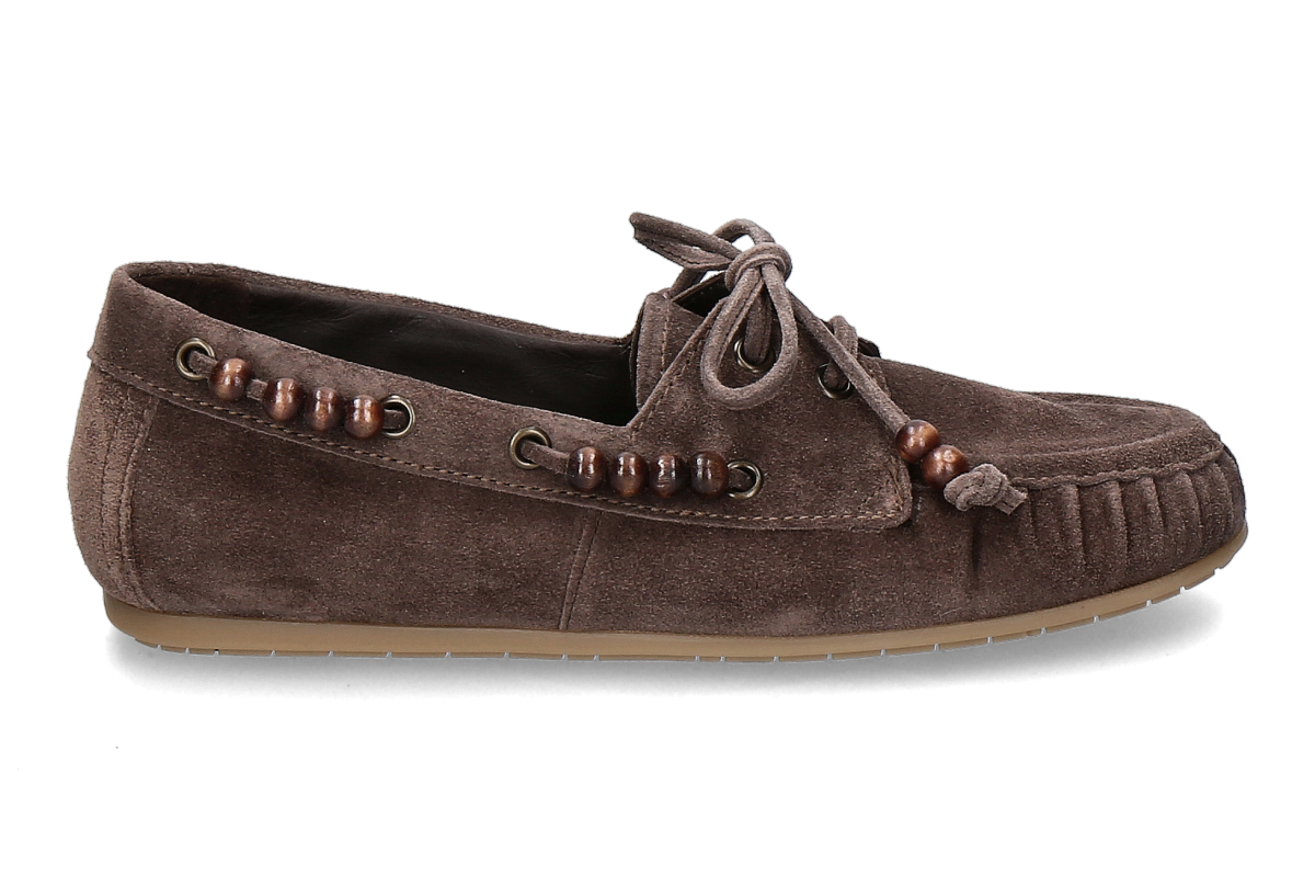 Kennel & Schmenger Bootsschuh DROP SUEDE- coco/ dunkelbraun