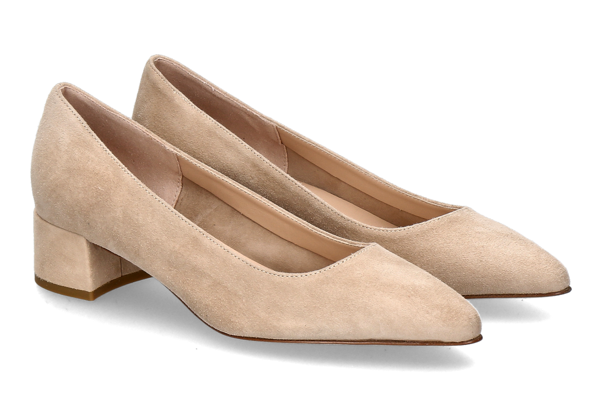 Status pumps AMALFI- fudge/ beige