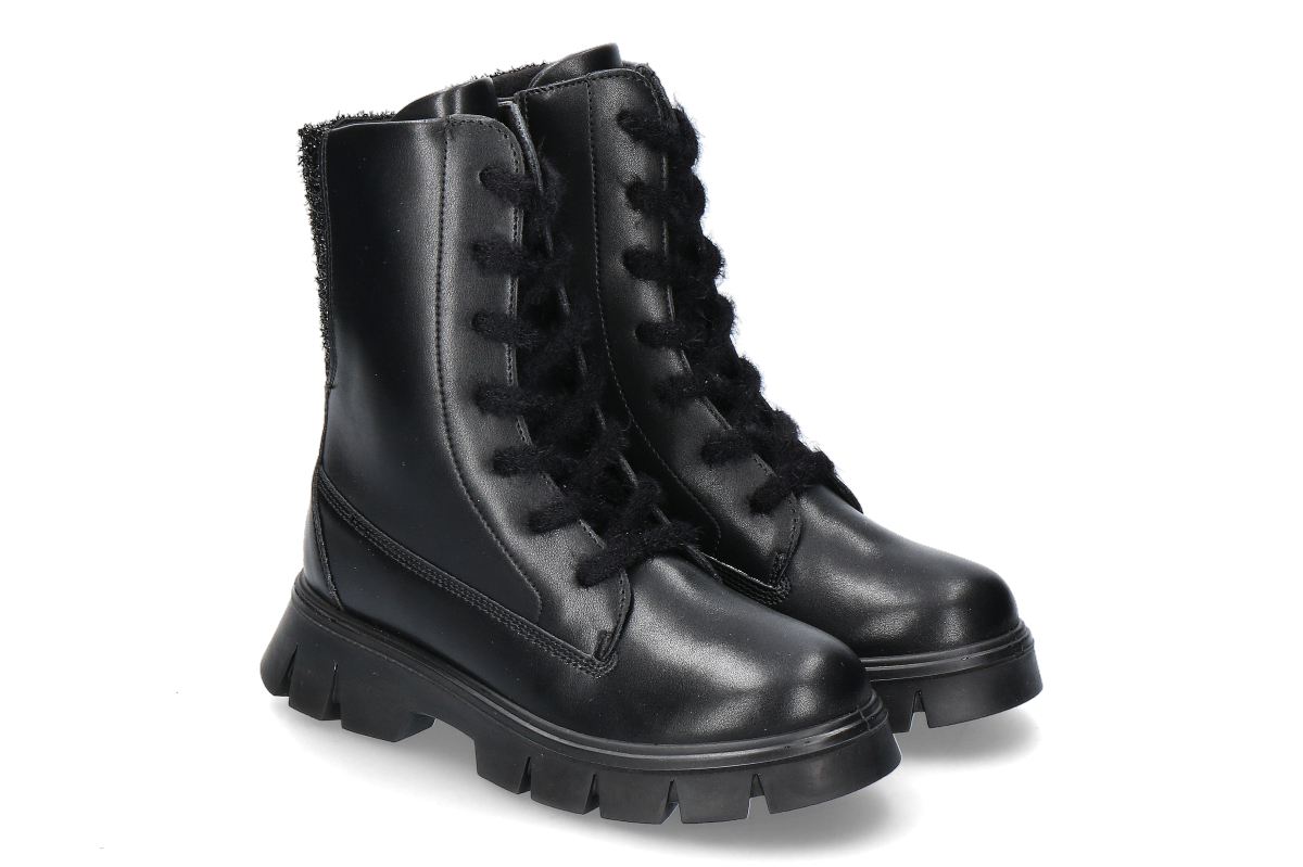 Primigi girls- ankle boots RANDY GLITTER lined- nero/ black