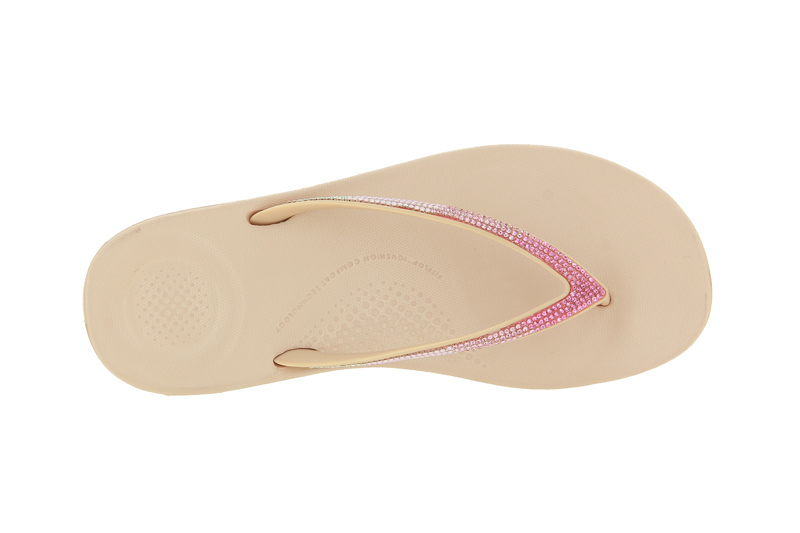 Fitflop sandals IQUSHION OMBRE SPARKLE BEIGE