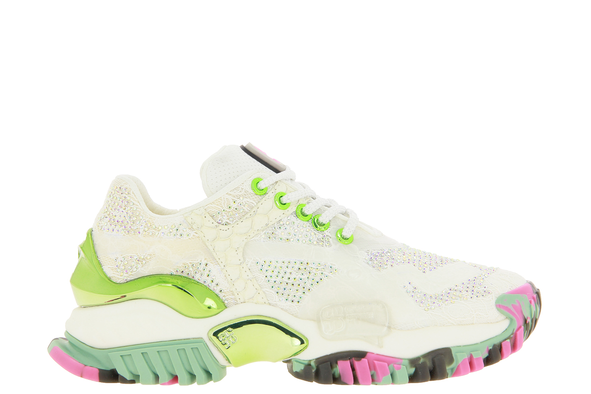 CLJD sneaker WHITE TOURQUOISE
