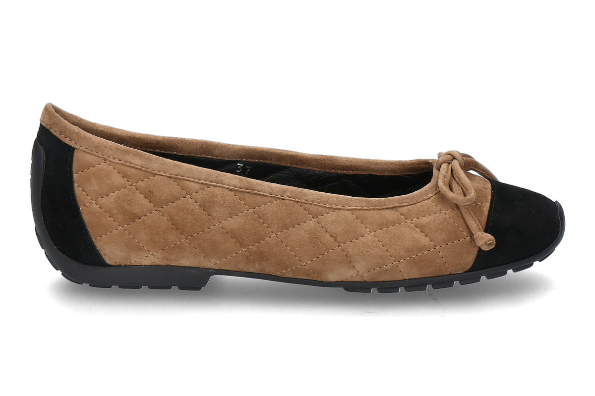 Mania ballerina CAMOSCIO- 4000 brown/black