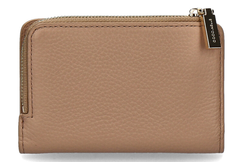 Coccinelle wallet LEATHER METALLIC SOFT TOASTED Coccinelle wallet LEATHER METALLIC SOFT TOASTED