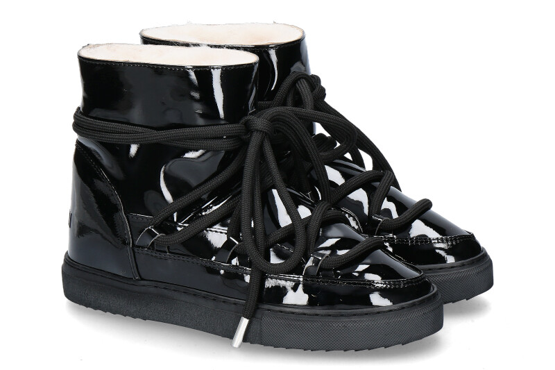 INUIKII sneaker boots lined RAIN BLACK