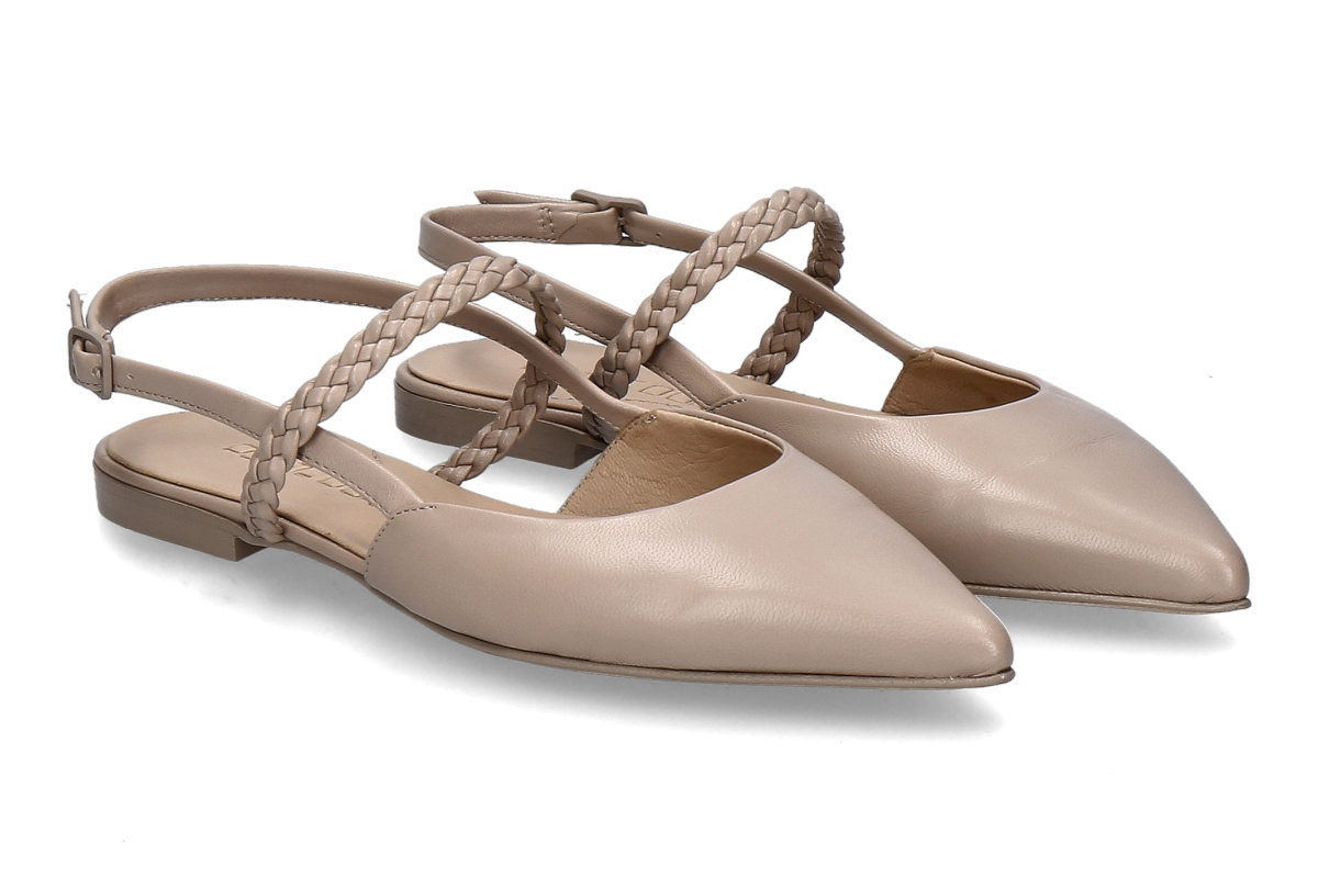 Pomme d'Or sling ballerina INGRID GLOVE- sand/beige 