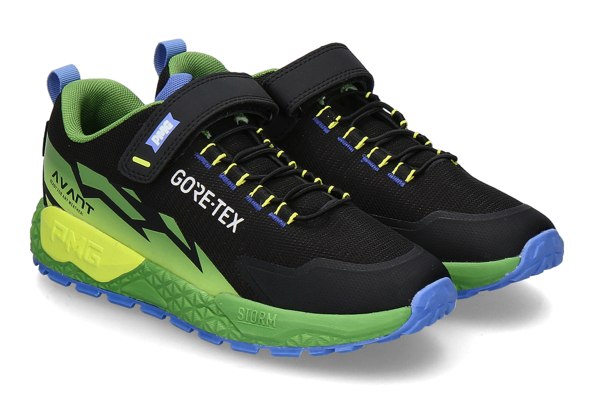 Primigi boys- sneaker STORM- black/ green/ blue