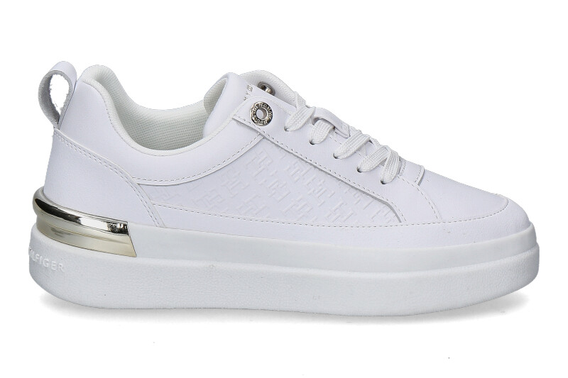 Tommy Hilfiger Sneaker LUX COURT MONOGRAM- white