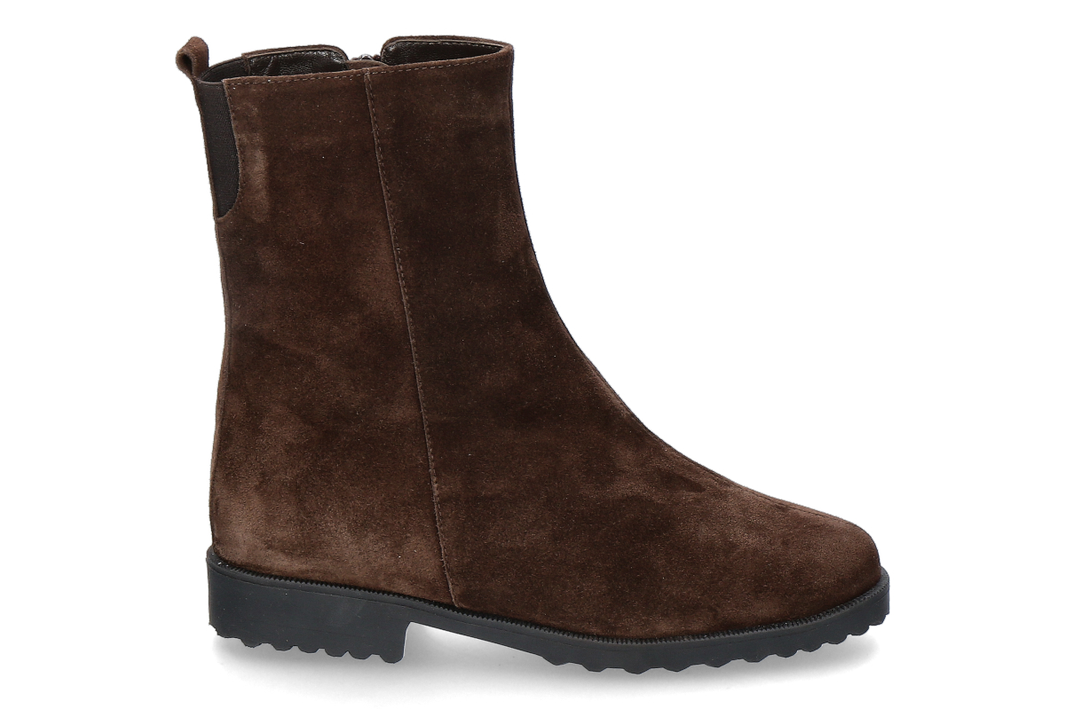Brunate Women's Lines Ankle Boot DANY- Softy-Moro/ dark brown