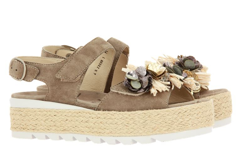 Semler sandals FANNY SAMT-CHEVRO PANNA 