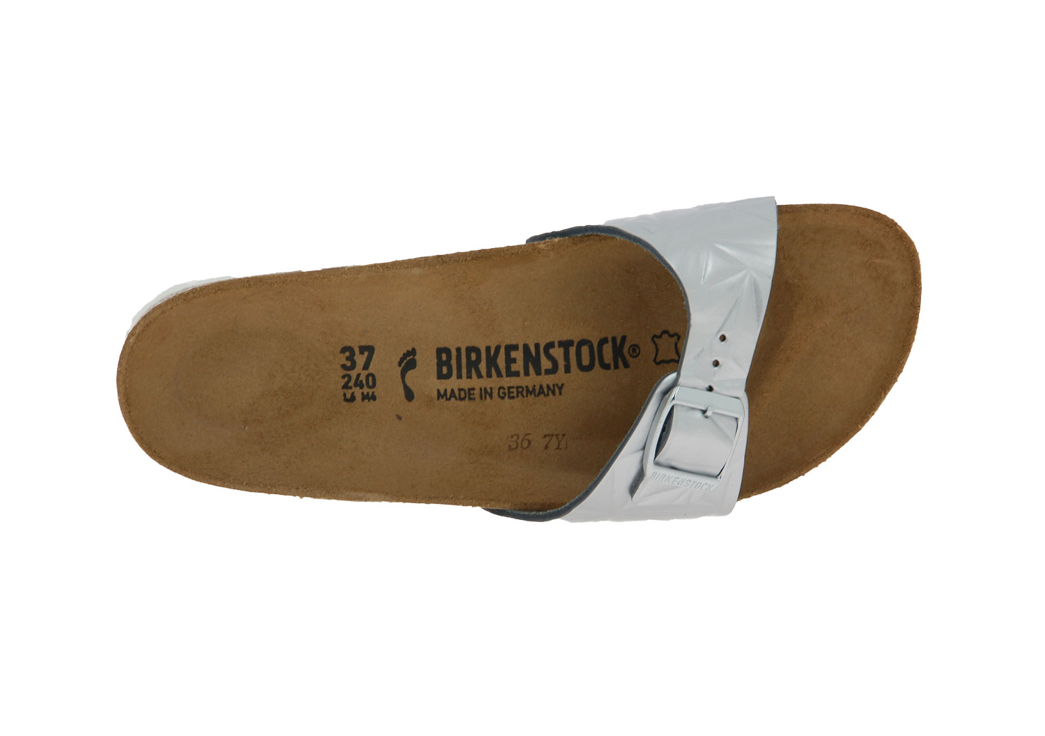 Birkenstock mules SCHMAL MADRID BS SPECTRAL SILVER