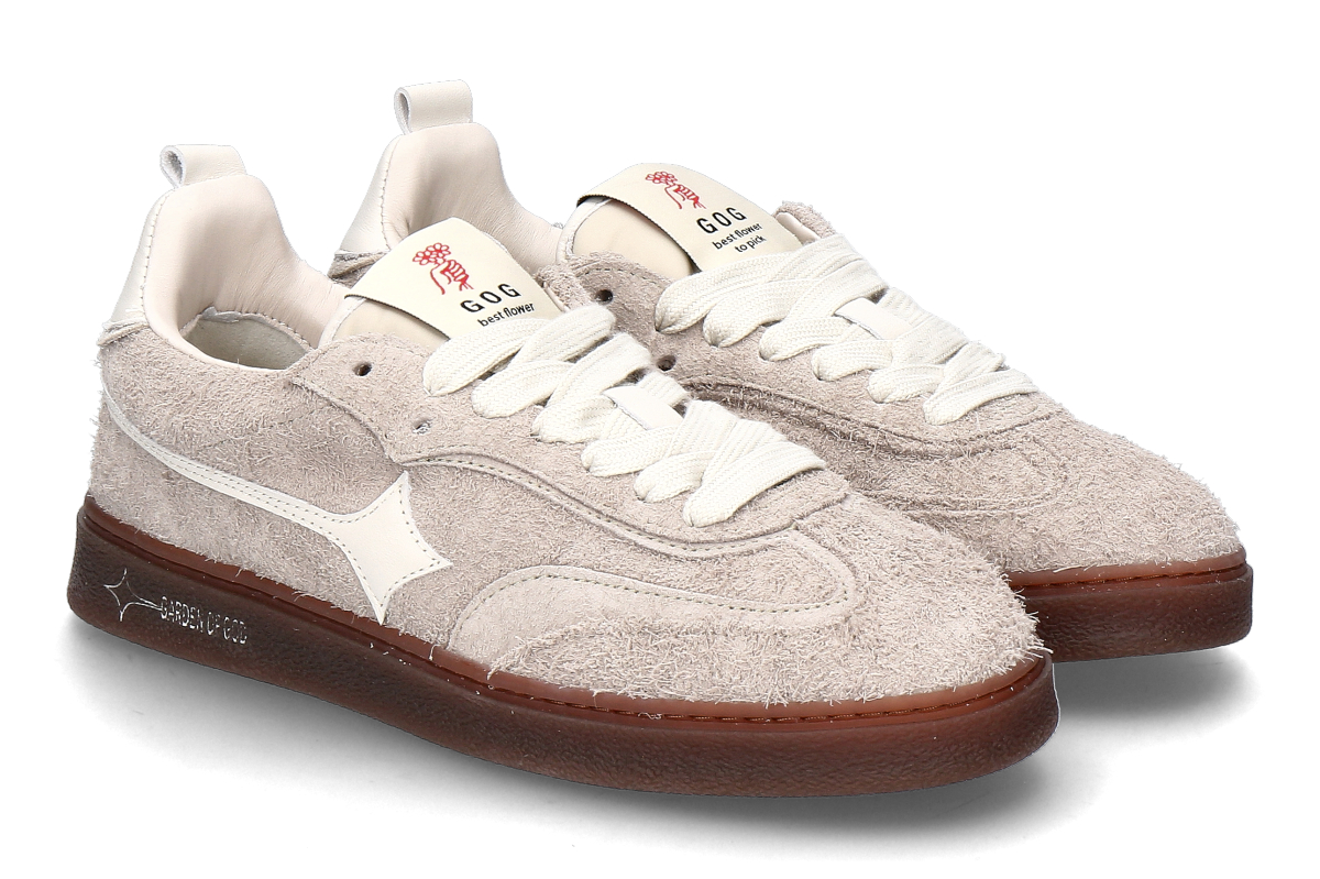 Garden of God Damen-Sneaker EARTH HAIRY SUEDE- taupe_232200118_2