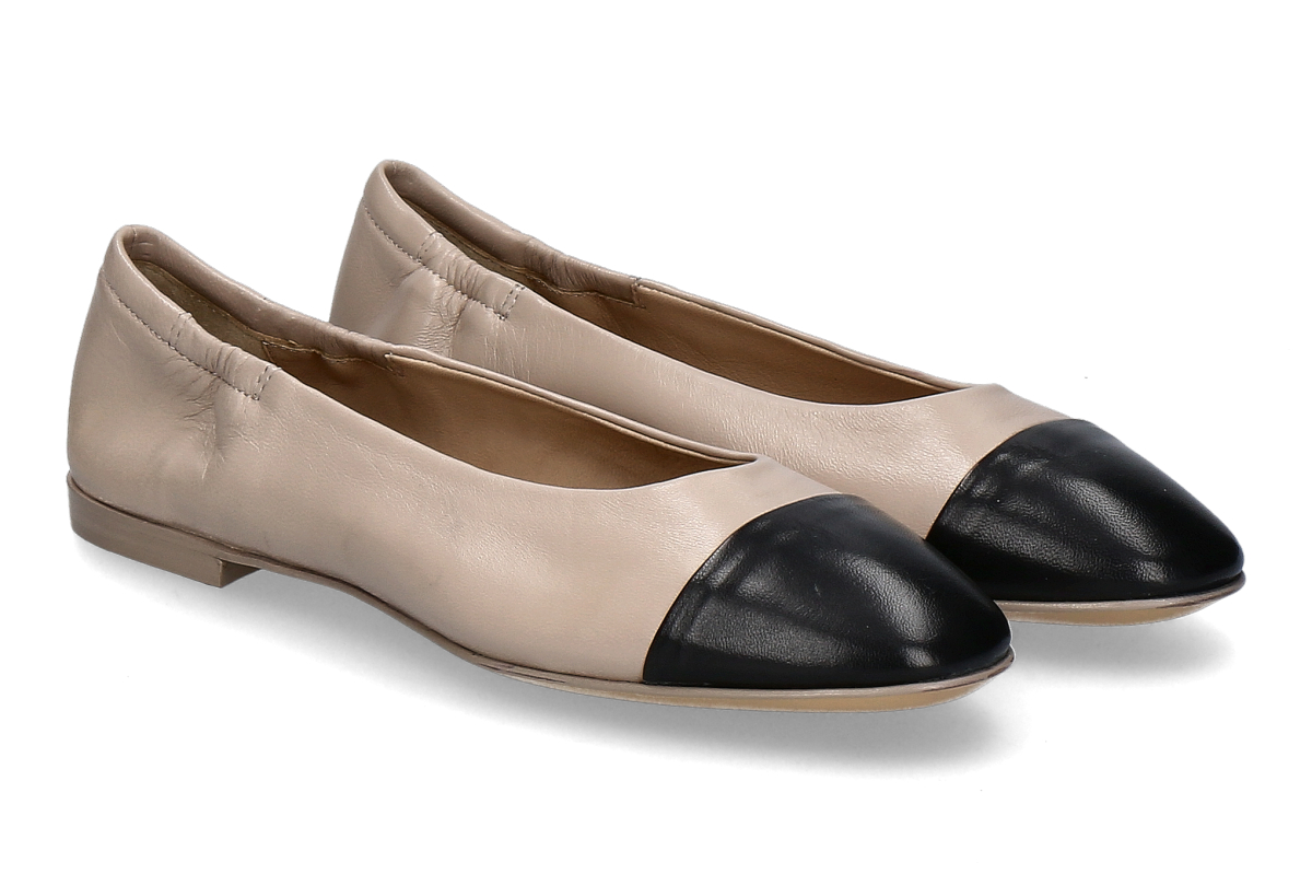 Pomme d'Or ballerina GIORGIA GLOVE black/sahara 
