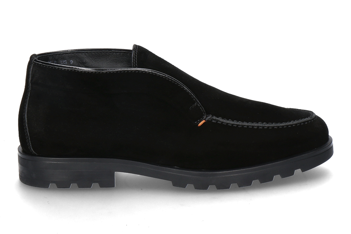 Santoni men's desert boots MORO CAMOSCIO- dunkelbraun