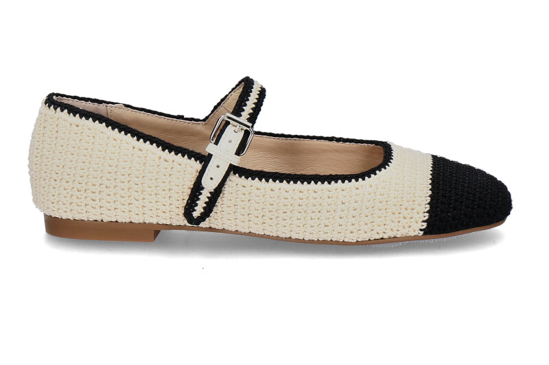 Bibi Lou clasp ballerina CIARA- blanco/white