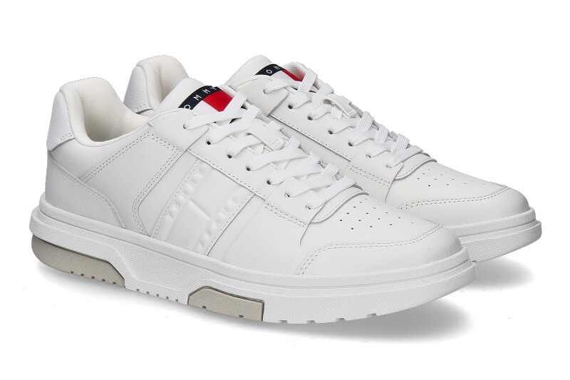 Tommy Hilfiger men's sneaker THE BROOKLYN- ecru/weiss