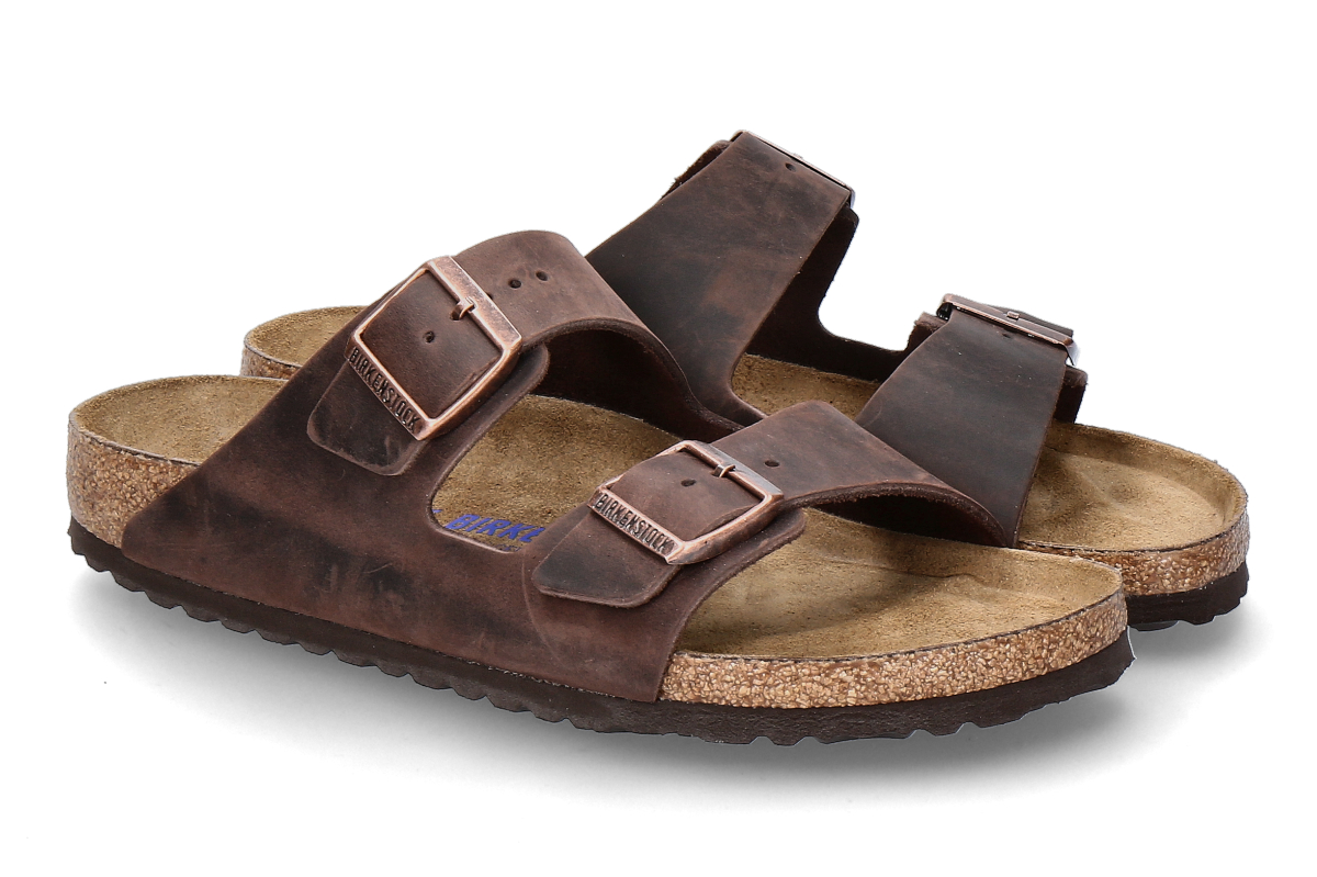 Birkenstock mules ARIZONA NARROW OILD- habana/ brown