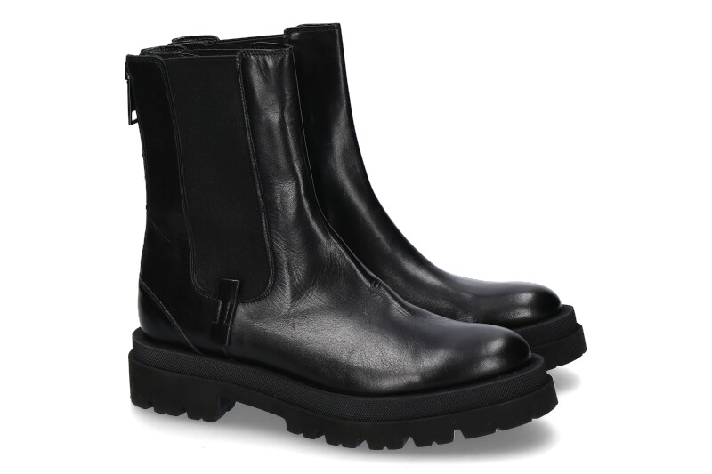 Kennel & Schmenger combat-boots SHADE CALF SCHWARZ