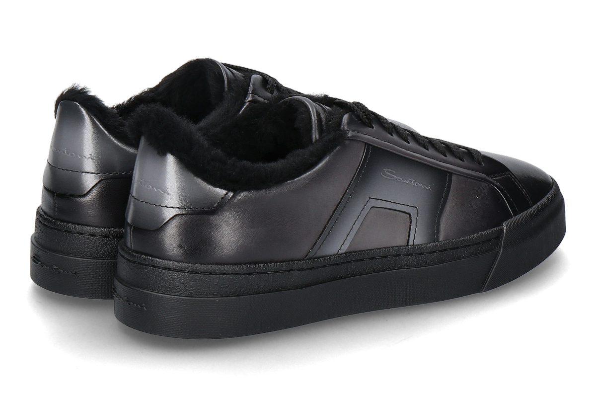 Santoni Herren  Sneaker gefüttert DOUBLE BUCKLE_132200100_2